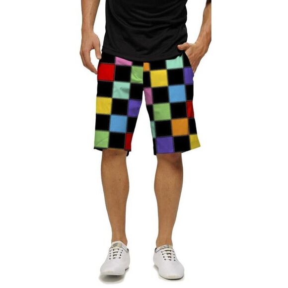 Loudmouth Hollywood Squares Golf Shorts - Picture 1 of 12